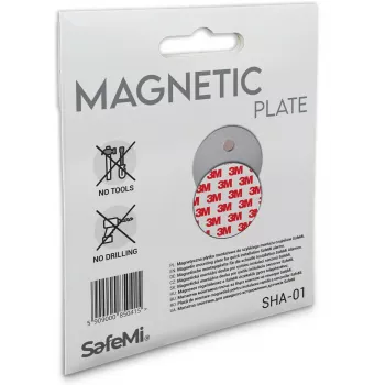 SAFEMI Magnetic Mounting Plates for Smoke and CO Detectors SHA-01