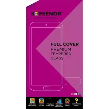 SCREENOR Tempered Glass Screen Protector for Nokia XR21 - Full Cover, 9H Hardness, 0.33mm, Anti-Scratch, Anti-Fingerprint, Bubble-Free