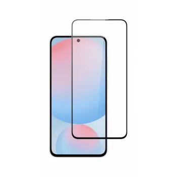 SCREENOR Tempered Glass Screen Protector for Samsung Galaxy S25 FE, Full Cover, 9H Hardness, 0.33mm, Oleophobic Coating, Bubble-Free, 1 Pack