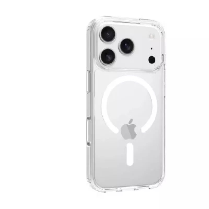 SCREENOR Bumper Case for Apple iPhone 17 Pro, MagSafe Compatible, Transparent
