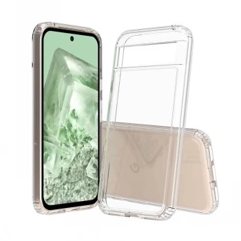 SCREENOR Bumper Case for Google Pixel 8a - Transparent TPU