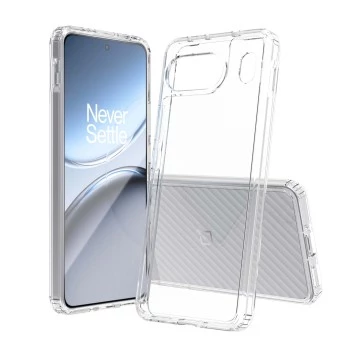 SCREENOR Bumper Case for OnePlus Nord CE4, Transparent TPU