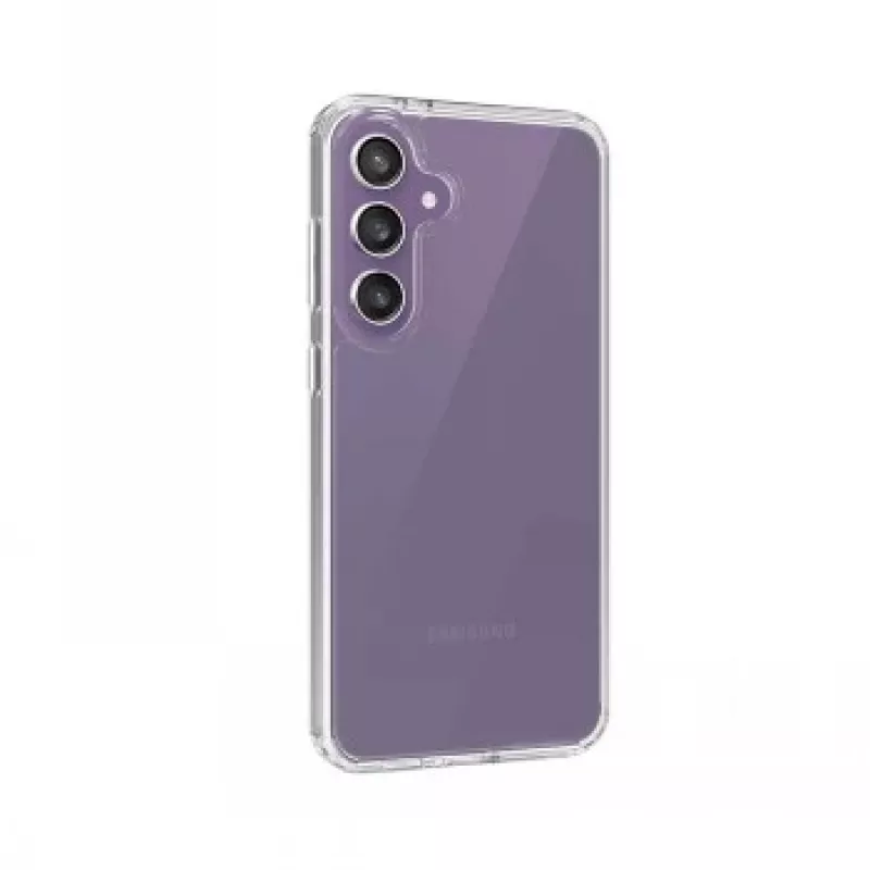 SCREENOR Bumper Case for Samsung Galaxy S24 FE, Transparent