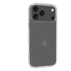 SCREENOR Bumper Case for Apple iPhone 17 Pro Max, Transparent Clear TPU, Shock-Absorbing, Anti-Yellowing, Slim Profile