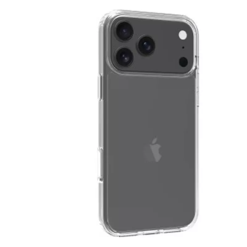 SCREENOR Bumper Case for Apple iPhone 17 Pro Max, Transparent Clear TPU, Shock-Absorbing, Anti-Yellowing, Slim Profile