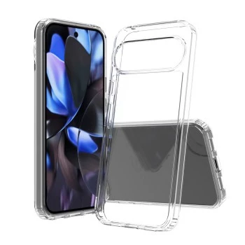 SCREENOR Bumper Case for Google Pixel 10 Pro XL, Transparent
