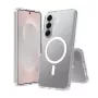 SCREENOR Bumper Case for Samsung Galaxy S24+ Magnetic Clear