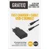 GRATEQ RAKKA CHARGER 30W + CABLE 1.5M BUNDLE BLACK