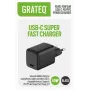 GRATEQ KURU GaN USB-C PD/PPS 45W Black Wall Charger