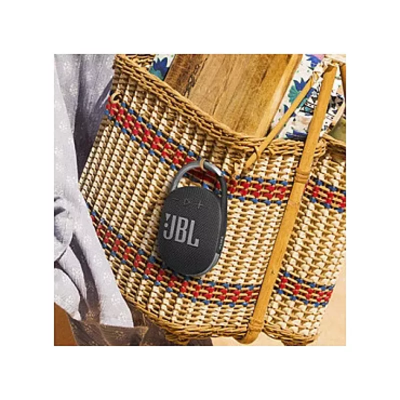JBL Clip 4 Portable Bluetooth Speaker, Black
