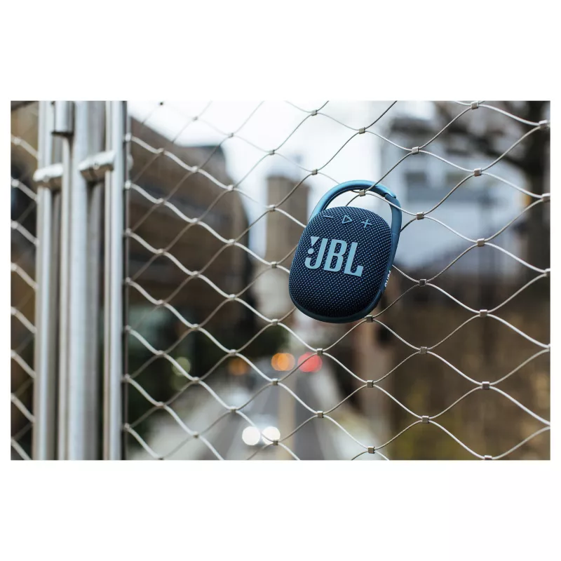 JBL Clip 4 Portable Bluetooth Speaker, Black