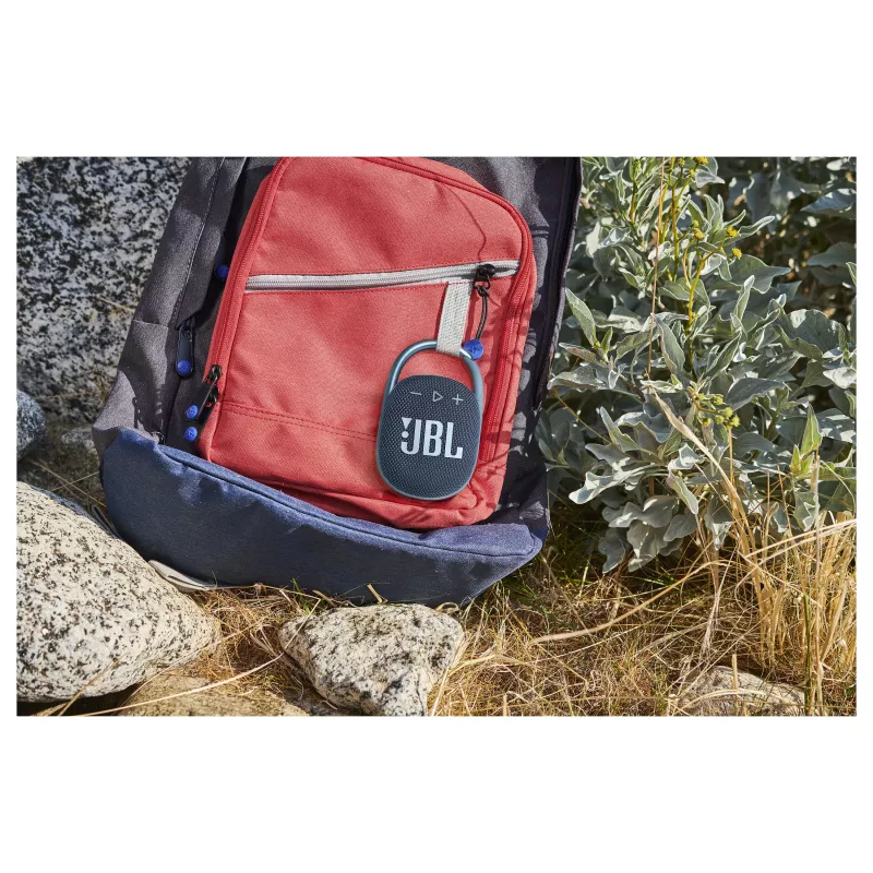 JBL Clip 4 Portable Bluetooth Speaker, Black