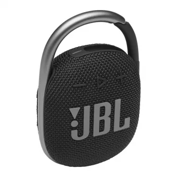 JBL Clip 4 Portable Bluetooth Speaker, Black