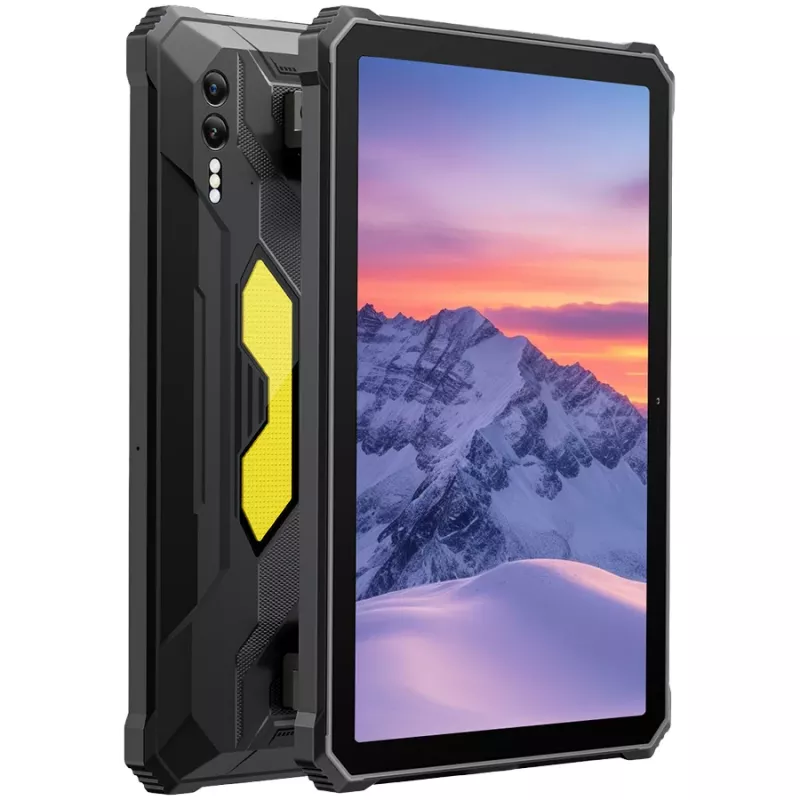 Blackview Rugged Tab Active 10 Pro 10.95 inch FHD+ IPS 90Hz 12GB/512GB MT6878 50MP Front/108MP+20MP Rear Infrared Night Vision 30000mAh Android 14 NFC Camping Lights MIL-STD-810H Black