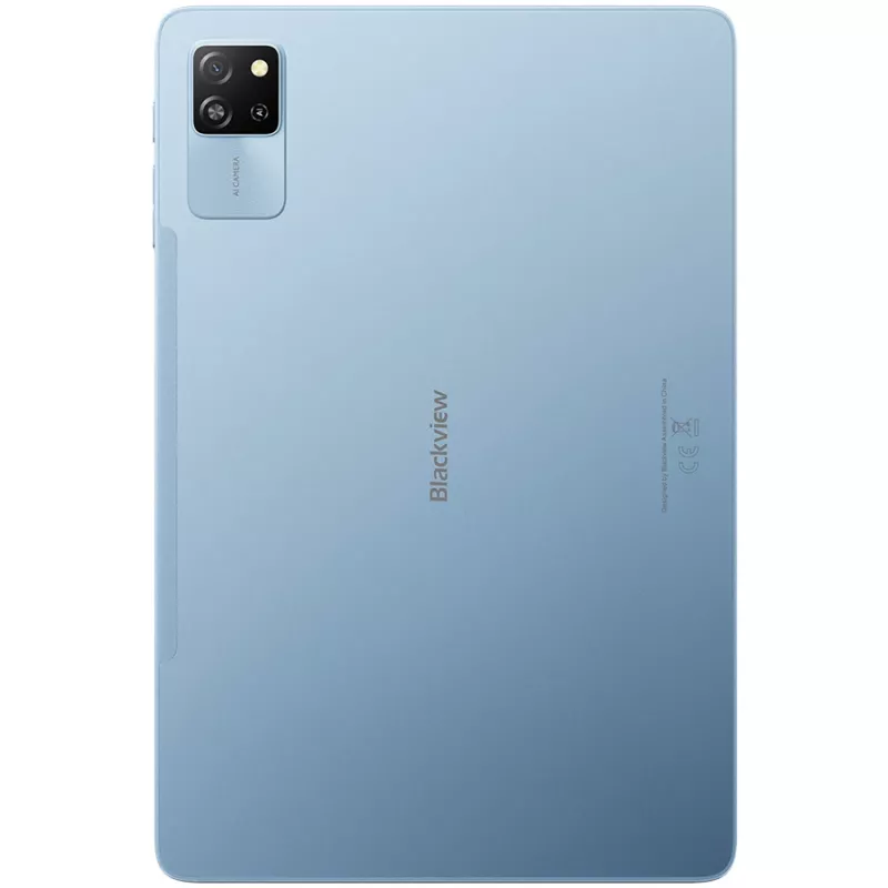 Blackview Tab 60 Pro SET LTE 10.1-inch HD+IPS 800x1280 60Hz 8GB/128GB, Octa-core T606 1.6GHz Cam Front 5MP Rear 8MP Battery 7700mAh + Charger USB Type-C Cable SIM tool Film Case Passive stylus Mouse Keyboard EN Android 15 Sunny Sky Blue