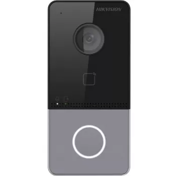 Hikvision DS-KV6113-PE1(C) Door Station - 2MP HD, PoE, IP65, IK08, Black