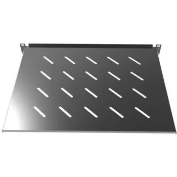 Hikvision DS-XSPB04-S/B/Overseas 1U 19-inch Wall Mount Rack Shelf, Black, 10 kg Capacity