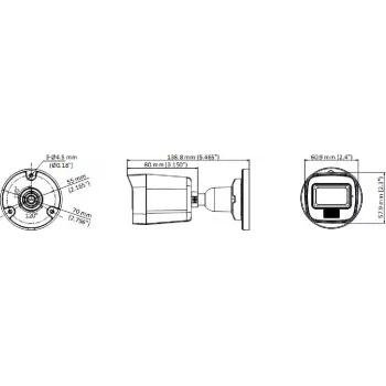 Hikvision DS-2CE16K0T-LPFS 3K 4-in-1 Bullet Camera with 2.8mm Lens and White Light