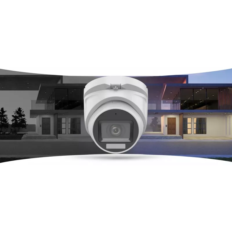 HILOOK THC-T127-LMC(2.8mm) 2MP Smart Hybrid Light Turret Camera 20m