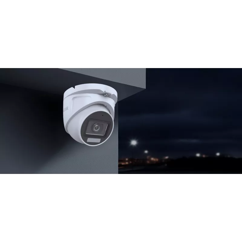 HILOOK THC-T127-LMC(2.8mm) 2MP Smart Hybrid Light Turret Camera 20m