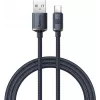 Baseus Crystal Shine USB-A to USB-C Cable 1.2m 100W 6A QC 3.0 Braided Nylon Black