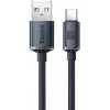 Baseus Crystal Shine USB-A to USB-C Cable 1.2m 100W 6A QC 3.0 Braided Nylon Black