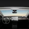 Baseus T-Space Electric Car Holder with Solar Panel for Tesla Model 3/Y - Black