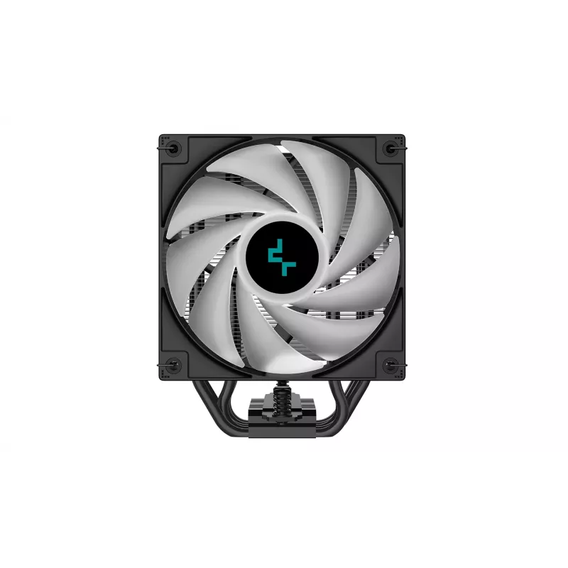 Deepcool AG500 BK ARGB Single Tower CPU Cooler, Black, 120mm PWM Fan, 5 Heat Pipes, Intel/AMD