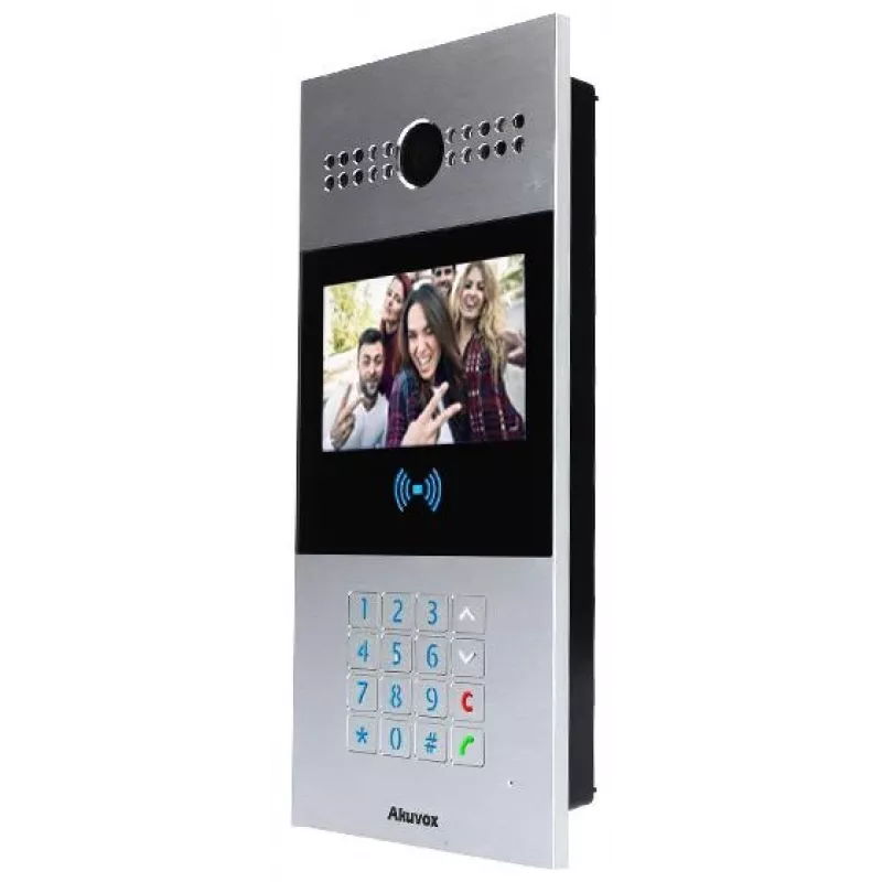 AKUVOX AKV-R28A IP Door Panel with 7-inch Touch Screen, Facial Recognition, and PoE