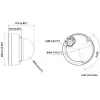 Hikvision DS-2CD2143G2-LI(2.8mm) PL 4MP AcuSense Dome IP Camera with 2.8mm Lens, White Light, and IR