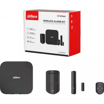 Dahua ART-ARC3800H-03-W2(868)-B Wireless Alarm Kit (868 MHz, Black)