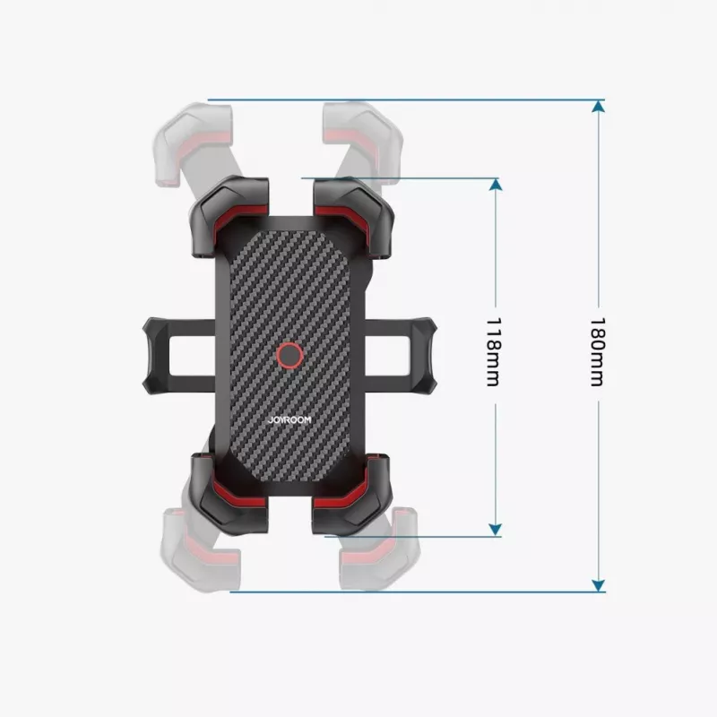 JOYROOM Motorcycle Phone Holder Black (JR-ZS288-m)