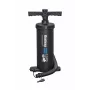 Bestway 37 cm Double Action Hand Pump with 3 Nozzles - Black/Yellow