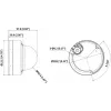 Hikvision DS-2CD1763G2-LIZU(2.8-12mm) 6MP Outdoor Turret IP Camera with Motorized Varifocal Lens, PoE, IR, Built-in Mic