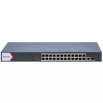 Hikvision DS-3E1526P-EI/M 26-Port Gigabit PoE+ Managed Switch with 24 PoE Ports and 2 SFP Slots