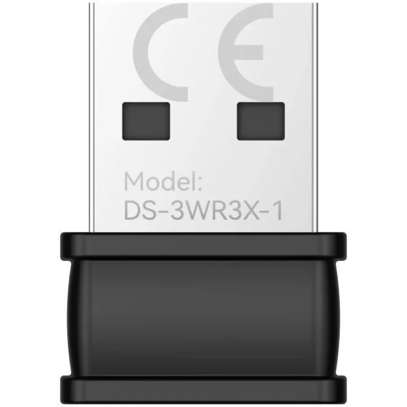 Hikvision DS-3WR3X-1 USB Wireless Adapter 300 Mbps 2.4 GHz