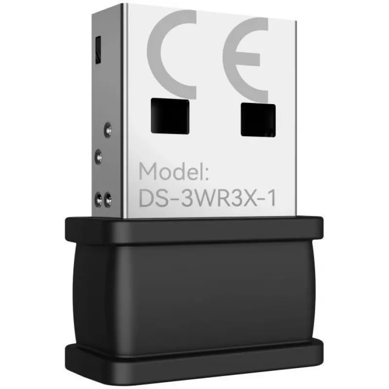 Hikvision DS-3WR3X-1 USB Wireless Adapter 300 Mbps 2.4 GHz