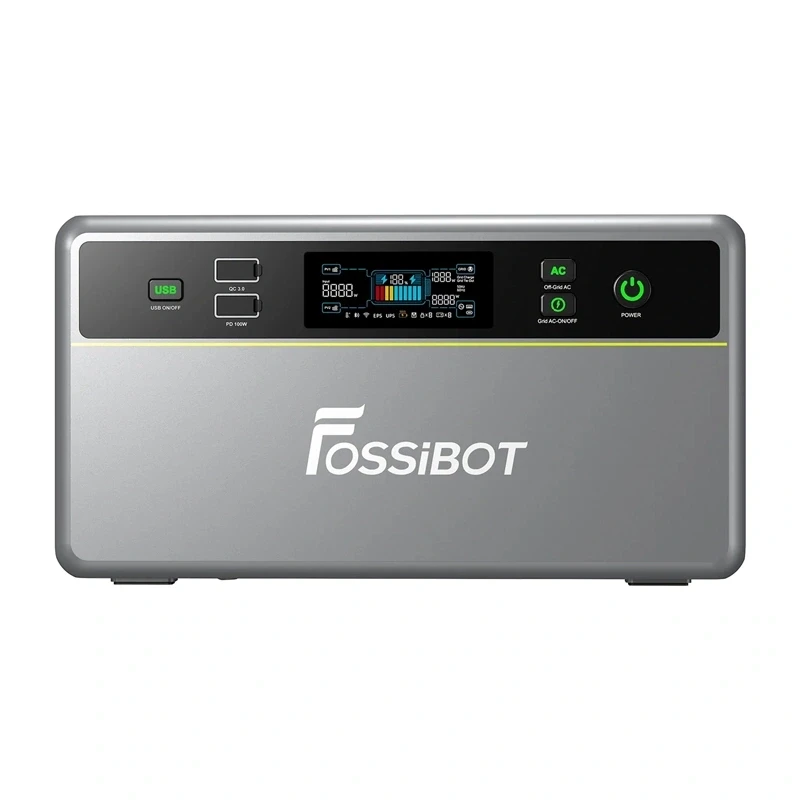 FOSSIBOT FBP1200 1200W Portable Power Station (Green)