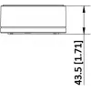 Hikvision DS-1280ZJ-S-Y(O-STD) Junction Box / Mount Adapter - White