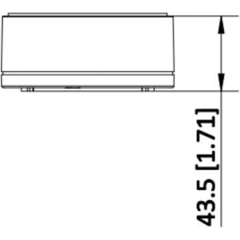 Hikvision DS-1280ZJ-S-Y(O-STD) Junction Box / Mount Adapter - White