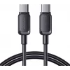 Joyroom USB-C to USB-C Fast Charging Cable S-CC100A141B 120cm 60W 5A Black
