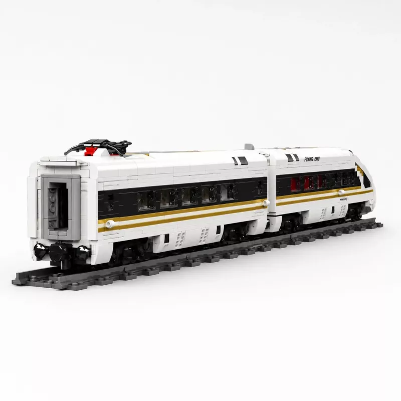 MOULD KING 12015 Fuxing EMU High-Speed Train Building Set - 2117 Pieces