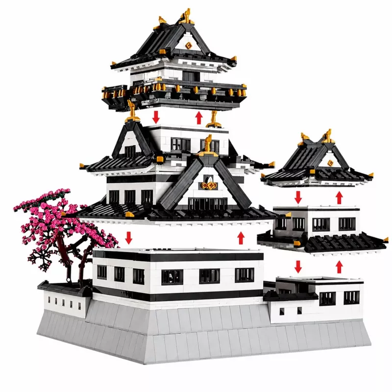 Mould King Himeji-Jo Castle 22006 Building Block Set (3086 Pieces)