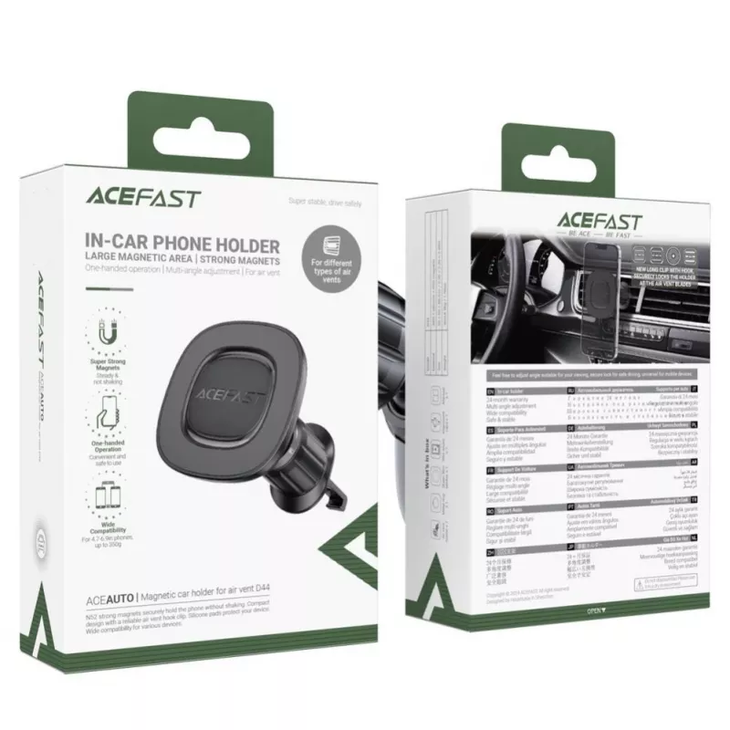 Acefast D44 Magnetic Car Holder for Air Vent Black