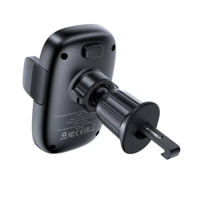 Acefast D48 Car Air Vent Mount with Wireless Charger Black