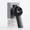 JISULIFE Handheld Fan 4 Black - Portable USB Rechargeable Mini Fan with 3 Speeds, Foldable Design