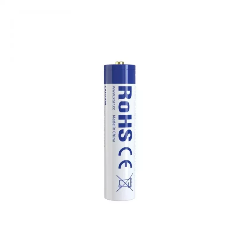 XTAR AAA 1.5V 750mAh Rechargeable Li-ion Battery (4-Pack) with Protection