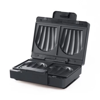 WILFA Easy Melt Sandwich Maker 900 W Black/Silver