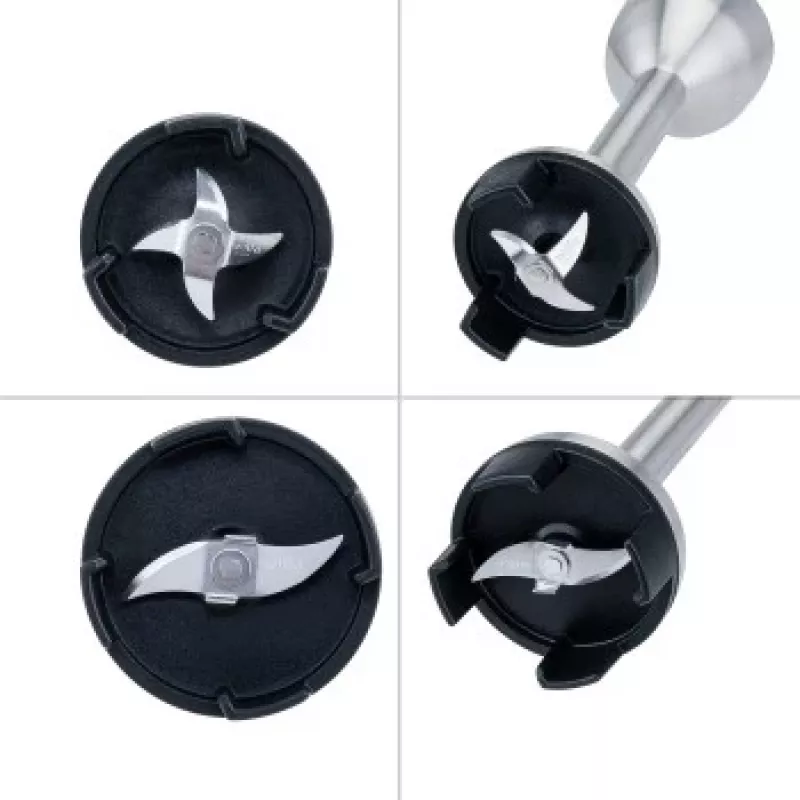 WILFA PROSTICK Immersion Blender Full-Pack 1000W Black/Stainless Steel