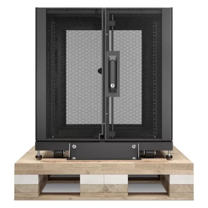 APC NetShelter SX 12U Server Rack Enclosure 600mm x 900mm with Sides Black Shock Packaging